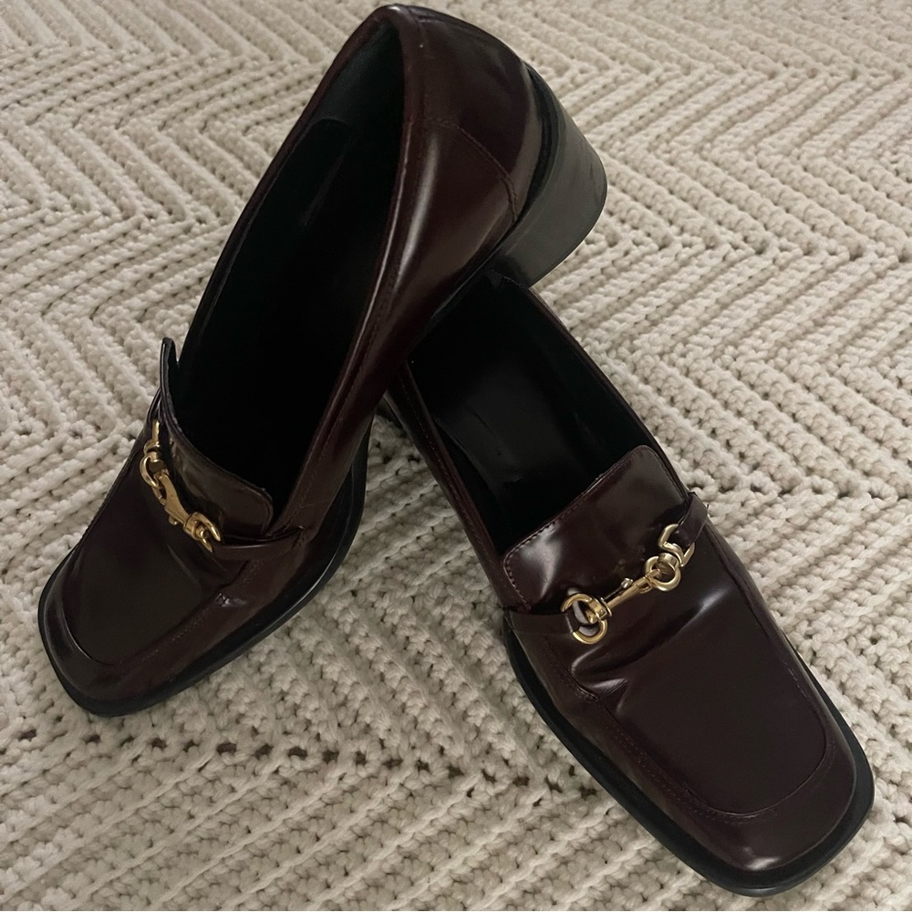 Coach Cherie Loafers burgundy